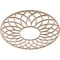 Ekena Millwork Cannes Wood Fretwork Pierced Ceiling Medallion, Alder, 18"OD x 6 1/8"ID x 1/4"T CMWP18X18X0250CNAL - alternate 5
